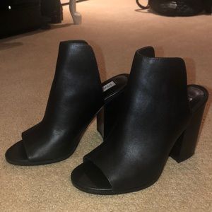 Steve Madden Block Herl Mules Size 8